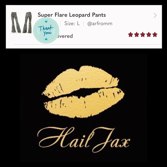 Super Flare Leopard Pants - Picture 2 of 5